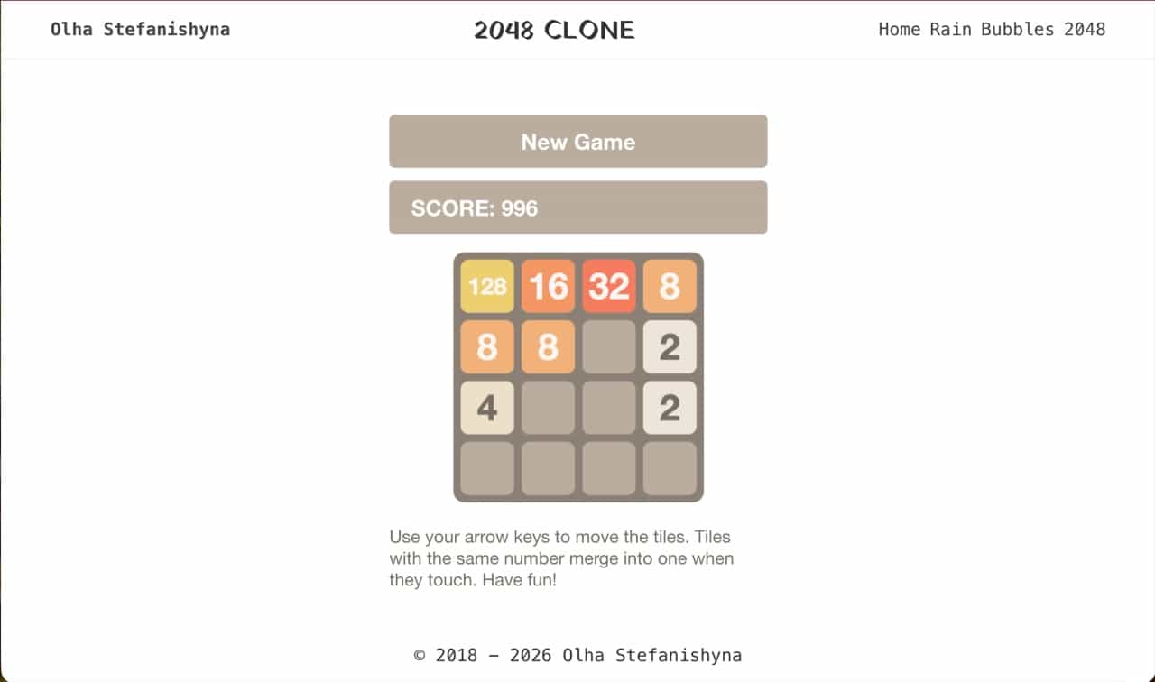 2048 Clone